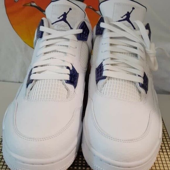 Jordan Other - Nike Air Jordan 4 Retro Purple Metallic SHOES